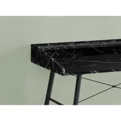 Computer desk - small hutch / 2 storage cubbies / 1 shelf - 48
