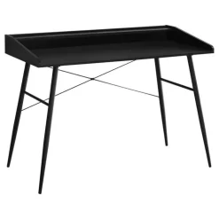 Computer desk - small hutch / 2 storage cubbies / 1 shelf - 48