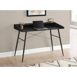 Computer desk - small hutch / 2 storage cubbies / 1 shelf - 48