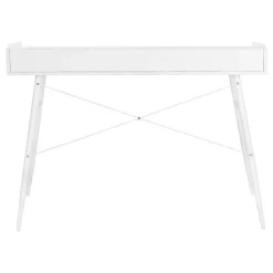 Computer desk - small hutch / 2 storage cubbies / 1 shelf - 48