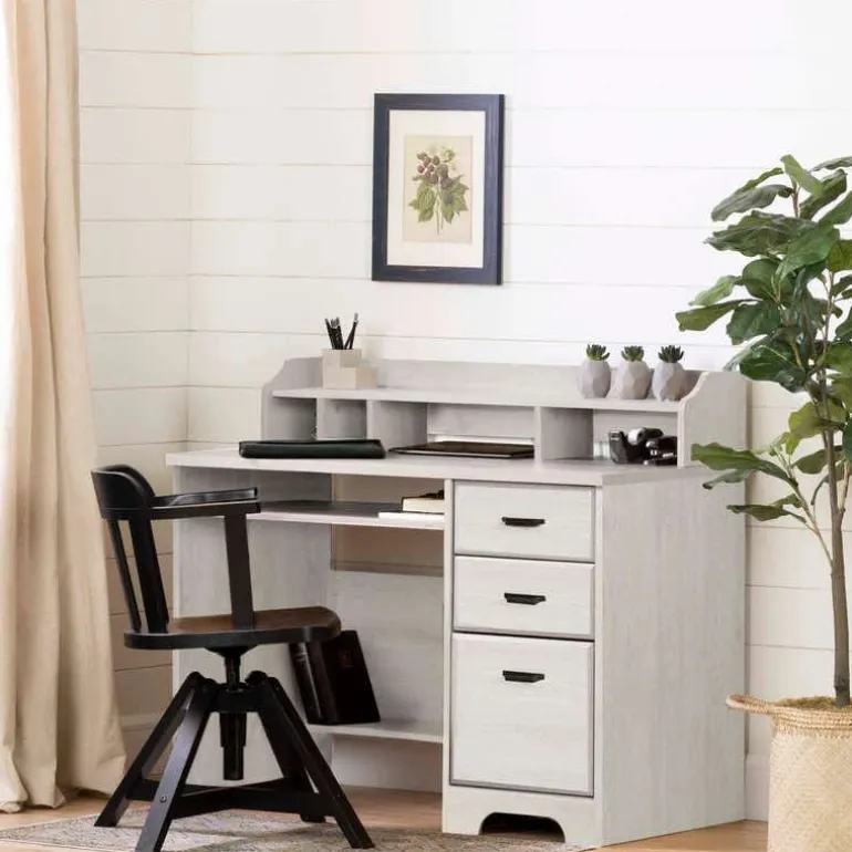 Computer Desk with Hutch - South Shore