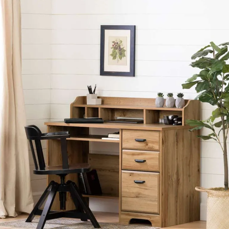Computer Desk with Hutch - South Shore