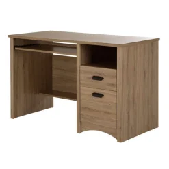Computer Desk With Keyboard Tray - South Shore