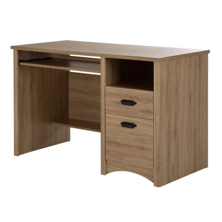 Computer Desk With Keyboard Tray - South Shore