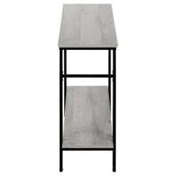 Console table - h-frame sides / 1 shelf / rectangular - 48