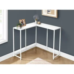 Console table - l-shaped / corner / metal frame - 36