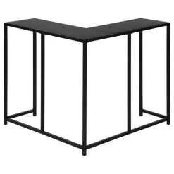 Console table - l-shaped / corner / metal frame - 36