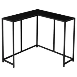 Console table - l-shaped / corner / metal frame - 36