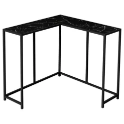 Console table - l-shaped / corner / metal frame - 36
