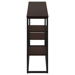 Console table - multi-tier / 3 shelves / rectangular - 48"l - espresso / blac - Monarch