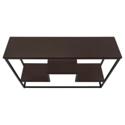 Console table - multi-tier / 3 shelves / rectangular - 48
