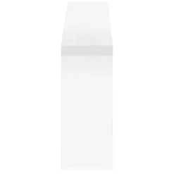 Console table - thick panel / asymmetrical base - 48