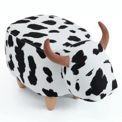 Cow-Shaped Kids Pouf – 25.6