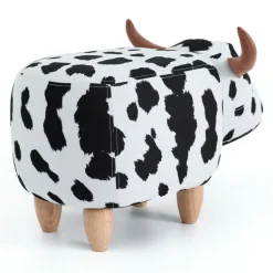 Cow-Shaped Kids Pouf – 25.6