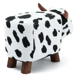 Cow-Shaped Kids Pouf – 17.7