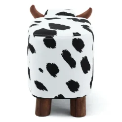 Cow-Shaped Kids Pouf – 17.7