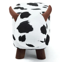 Cow-Shaped Kids Pouf – 17.7