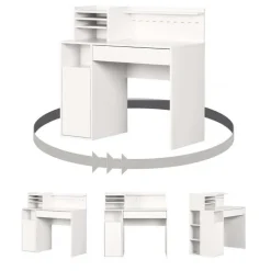 Craft Table With Hutch - South Shore