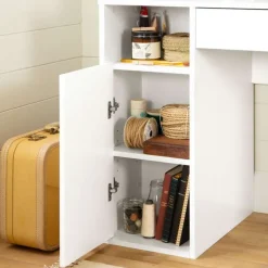 Craft Table With Hutch - South Shore