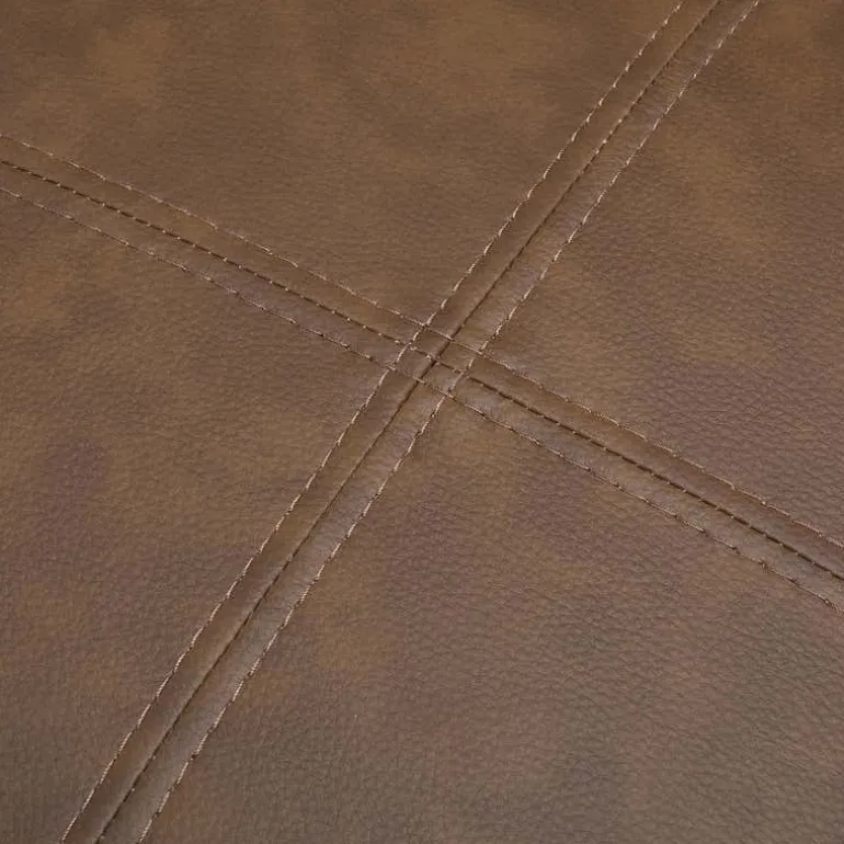 Cube Pouf - Brown