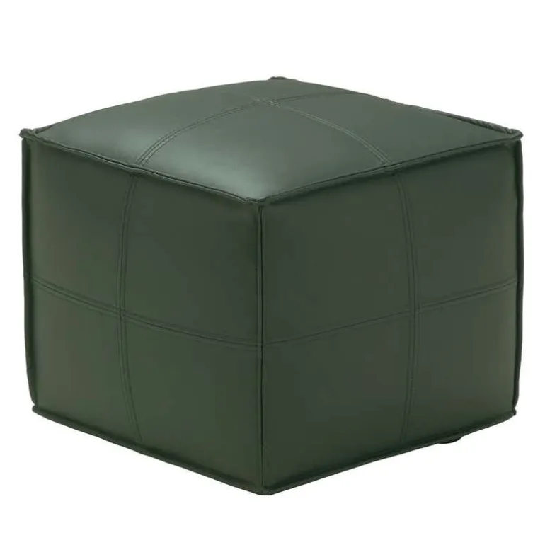 Cube Pouf - Green