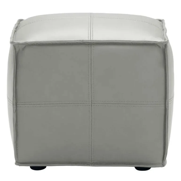 Cube Pouf - Grey