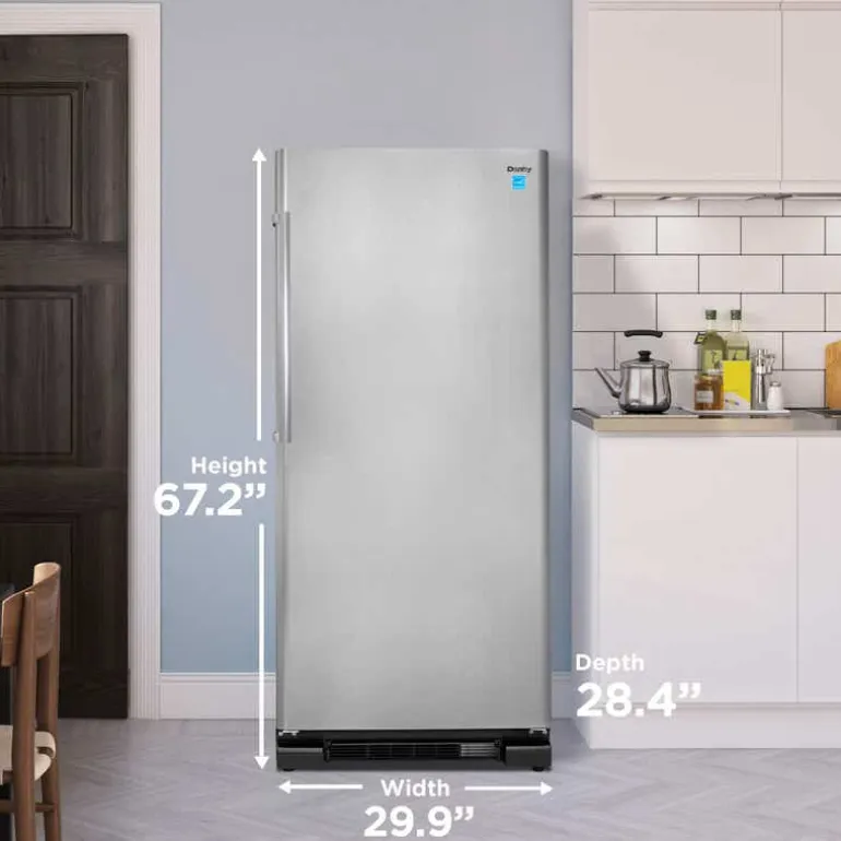 DANBY 17 cu ft 30 In all refrigerator Stainless All refrigerator - DAR170A3BSLDD