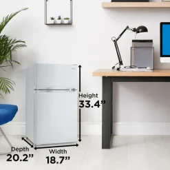 DANBY 3.1 cu ft Compact Refrigerator White Compact - DCR031B1WDD