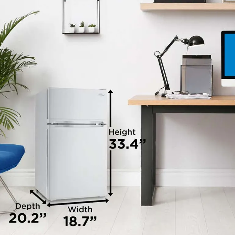 DANBY 3.1 cu ft Compact Refrigerator White Compact - DCR031B1WDD