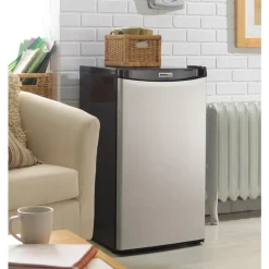 DANBY 3.2 cu ft Compact Refrigerator Stainless Compact - DCR032A2BSLDD