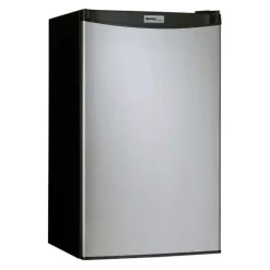 DANBY 3.2 cu ft Compact Refrigerator Stainless Compact - DCR032A2BSLDD
