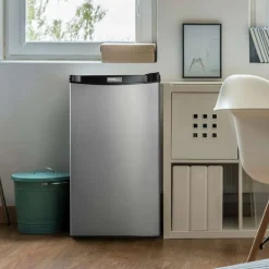 DANBY 3.2 cu ft Compact Refrigerator Stainless Compact - DCR032A2BSLDD