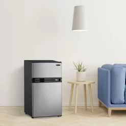 DANBY 3.1 cu ft Compact Refrigerator Stainless Compact - DCR031B1BSLDD