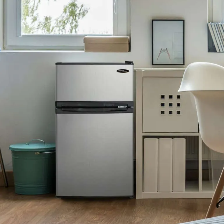 DANBY 3.1 cu ft Compact Refrigerator Stainless Compact - DCR031B1BSLDD