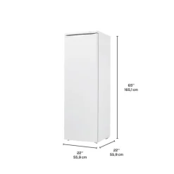 DANBY 7,1 Cu Ft Freezer White, Vertical, 22