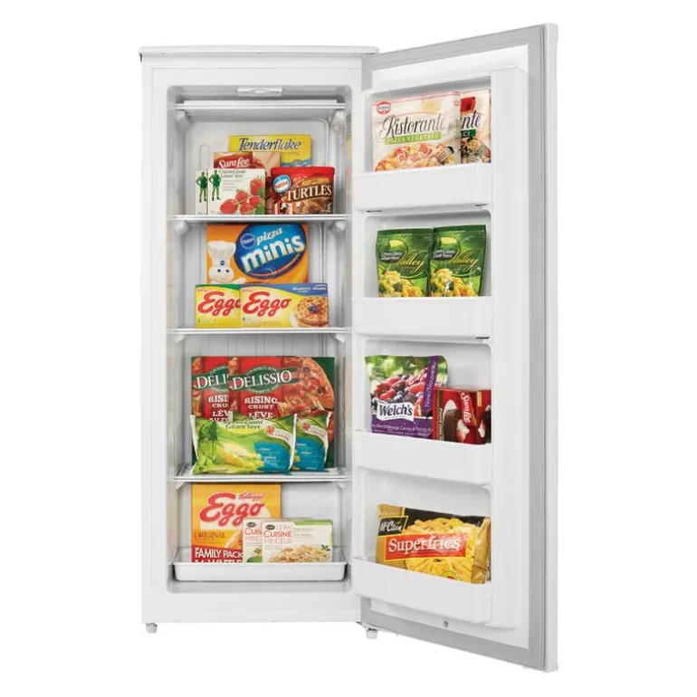 DANBY 10,1 Cu Ft Freezer White, Vertical, 24" - DUFM101A2WDD