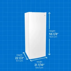 DANBY 6 cu. ft. Freezer White, Vertical, 22" - DUFM060B2WDB