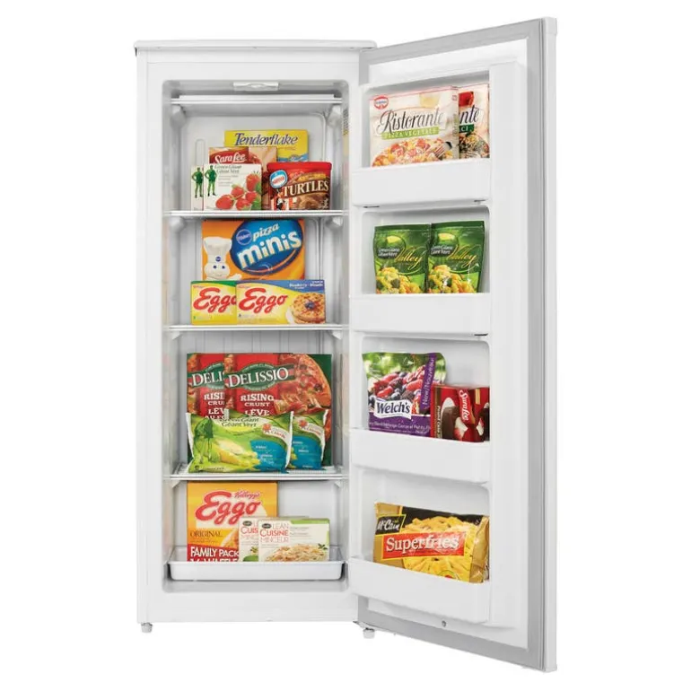 DANBY 8,5 Cu Ft Freezer White, Vertical, 24" - DUFM085A4WDD