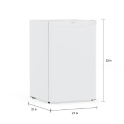 DANBY 3,2 Cu Ft Freezer White, Vertical, 21