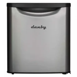 DANBY 1,7 Cu Ft Refrigeraor Stainless Compact - DAR017A3BSLDB