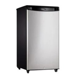 DANBY 3,3 Cu Ft Refrigerator Stainless Compact - DAR033A1BSLD