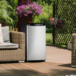 DANBY 3,3 Cu Ft Refrigerator Stainless Compact - DAR033A1BSLD