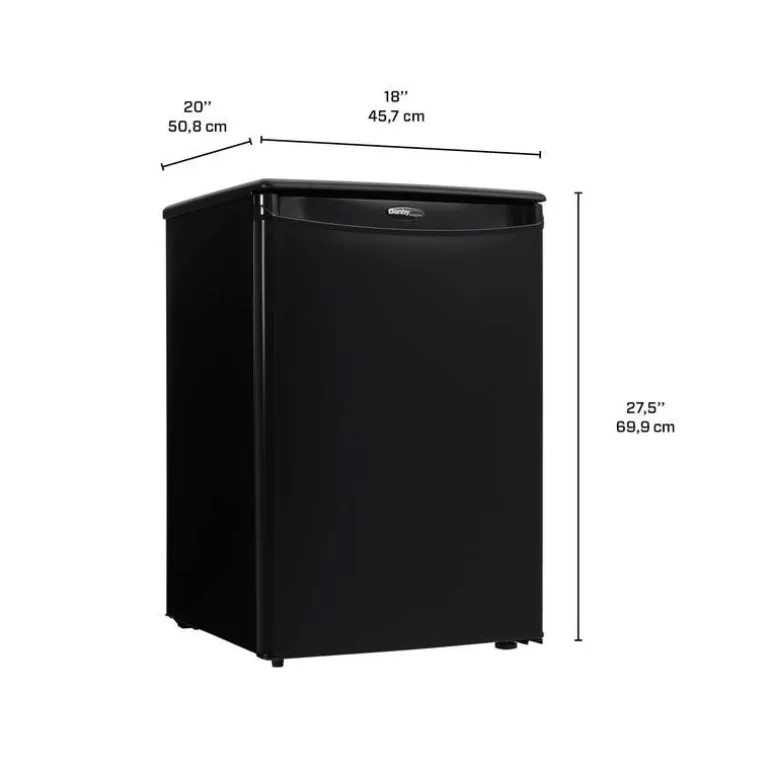 DANBY 2,6 Cu Ft Refrigerator Black Compact - DAR026A1BDD