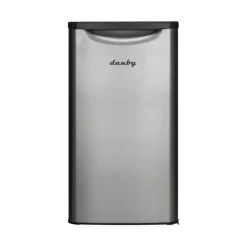 DANBY 3,3 Cu Ft Refrigerator Stainless Compact - DAR033A6BSLD