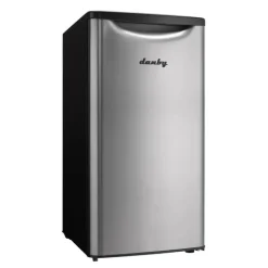 DANBY 3,3 Cu Ft Refrigerator Stainless Compact - DAR033A6BSLD