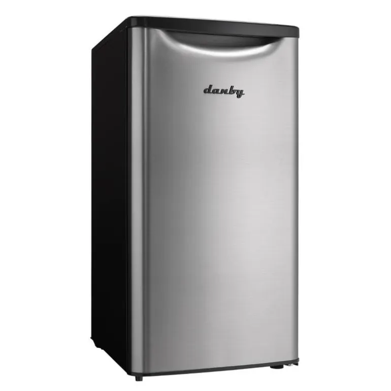 DANBY 3,3 Cu Ft Refrigerator Stainless Compact - DAR033A6BSLD