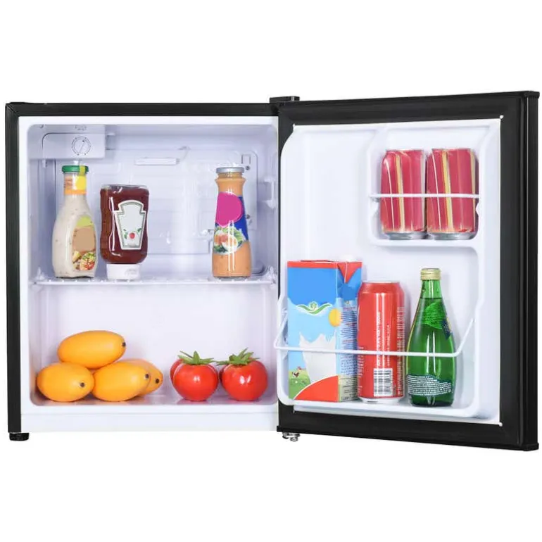 DANBY 1,6 Cu Ft Refrigerator Black Compact - DAR016B1BM