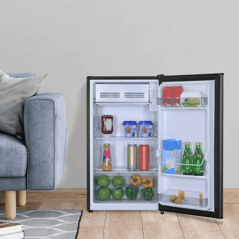 DANBY 3,3 Cu Ft Refrigerator Stainless Compact - DCR033B2SLM