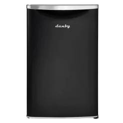 DANBY 4,3 Cu Ft Refrigerator Black Compact - DAR044A6MDB