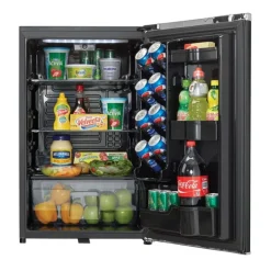 DANBY 4,3 Cu Ft Refrigerator Black Compact - DAR044A6MDB